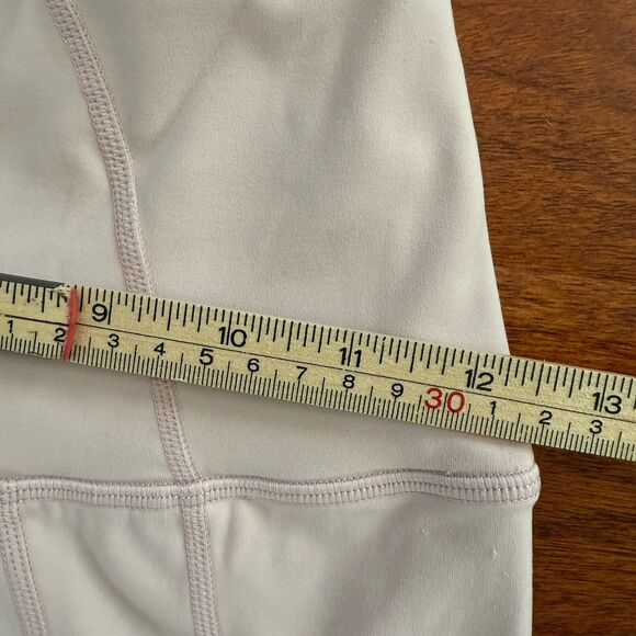 Free People FP Movement Light Pink Leggings Zippered Back Pocket Sz XS - Picture 8 of 15